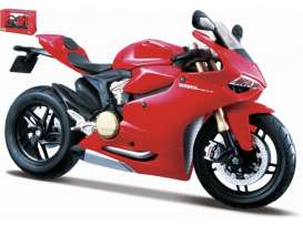 Ducati  - 1199 red - 1:12 - Maisto - 32704 - mai32704 | The Diecast Company